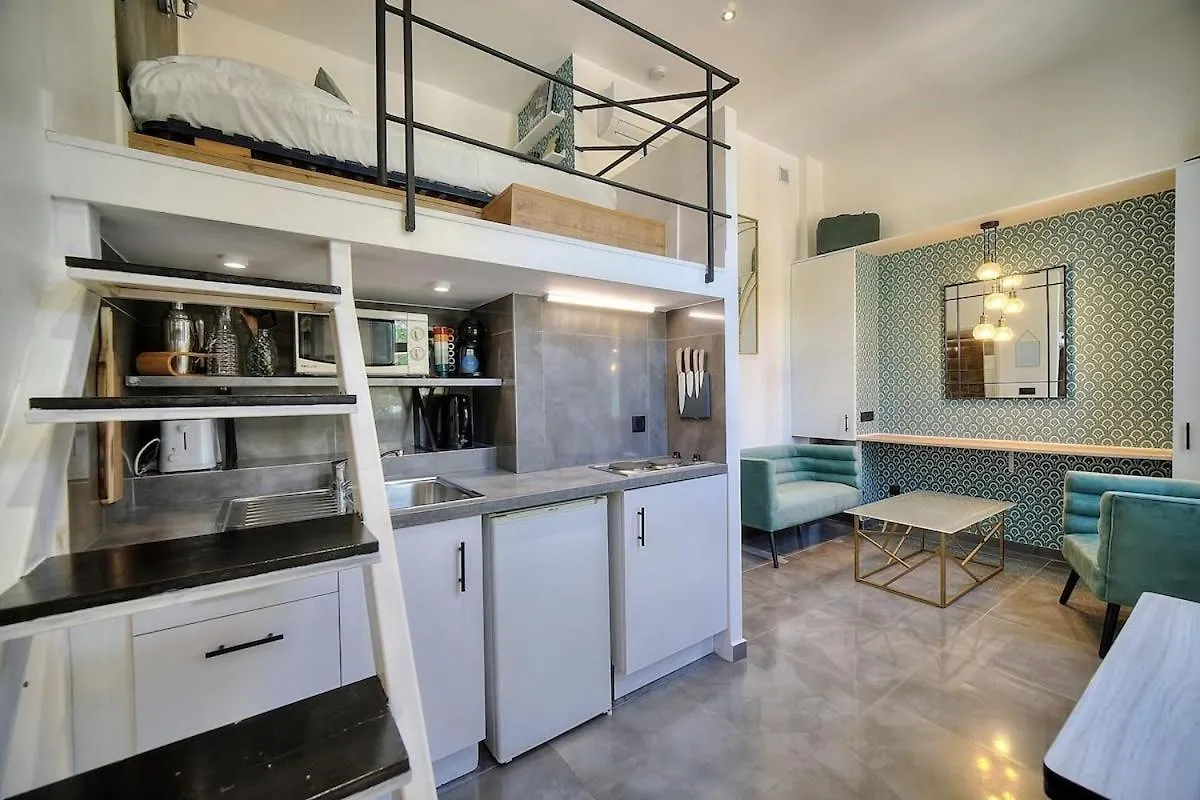 Studio Colette Mezzanine - 500M From The Beach Cannes Apartment